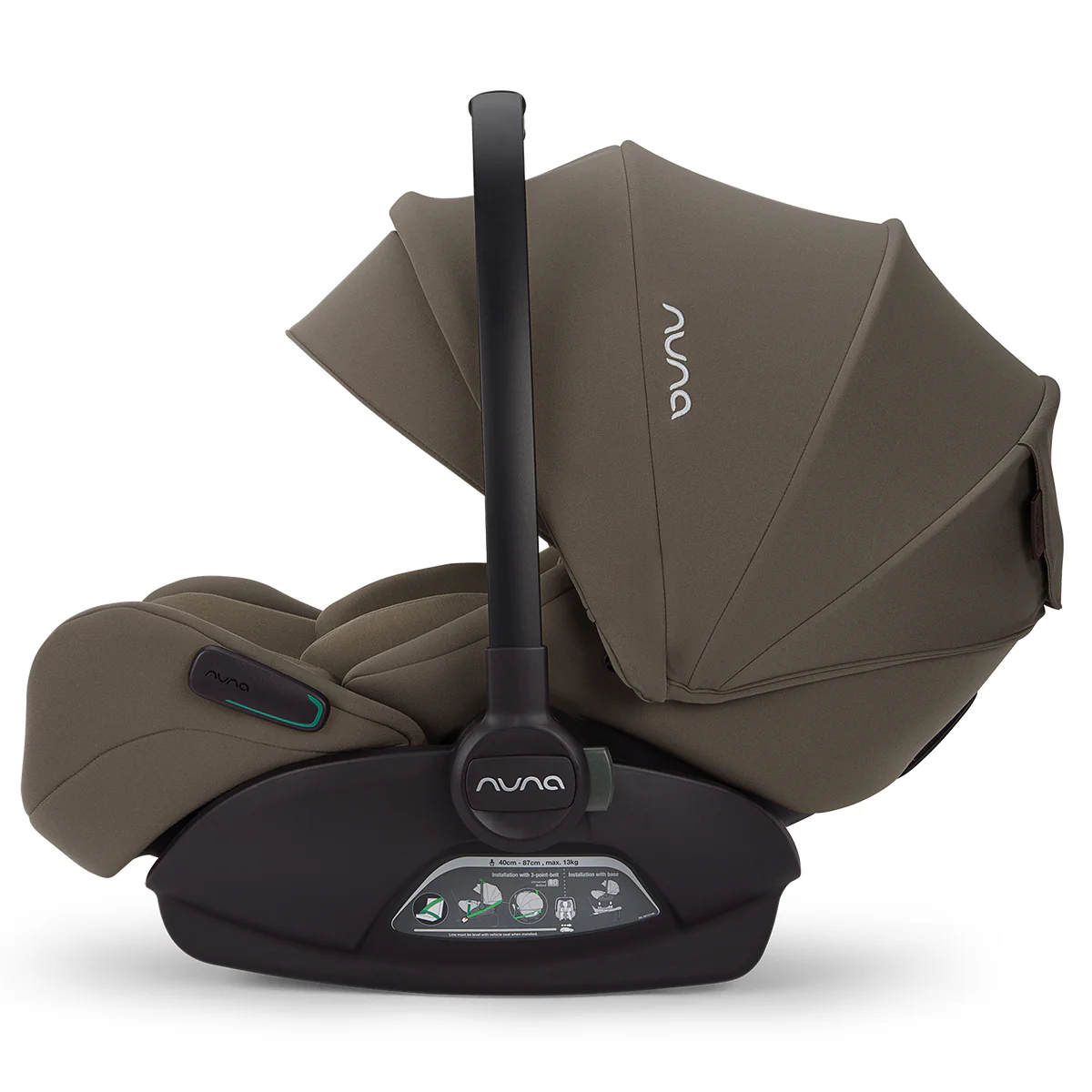 Nuna® Otroški voziček 4v1 Triv™ Next + Lytl™ + Arra™ Flex Pistachio + Isofix baza Next - Image 17