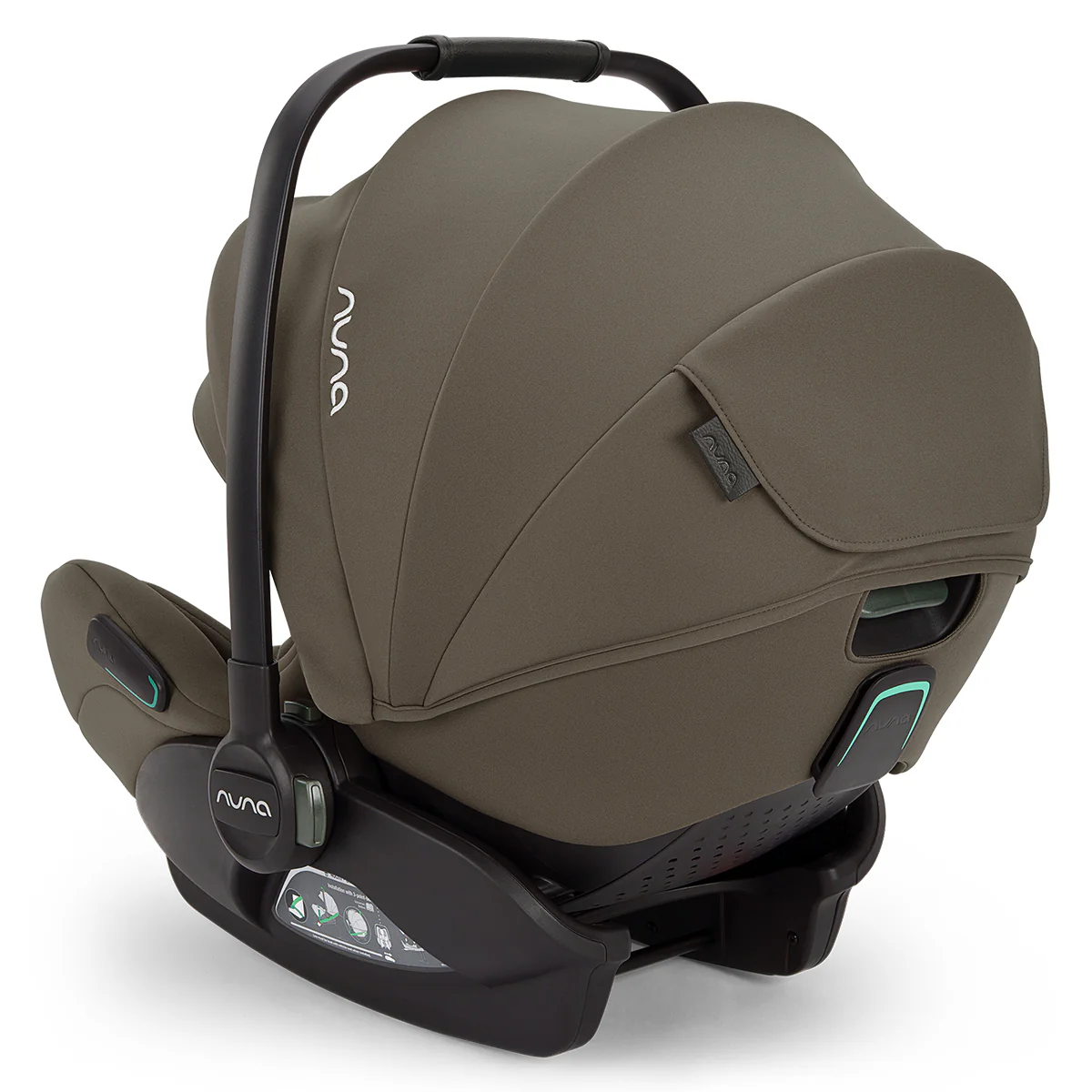 Nuna® Otroški voziček 4v1 Triv™ Next + Lytl™ + Arra™ Flex Pistachio + Isofix baza Next - Image 20