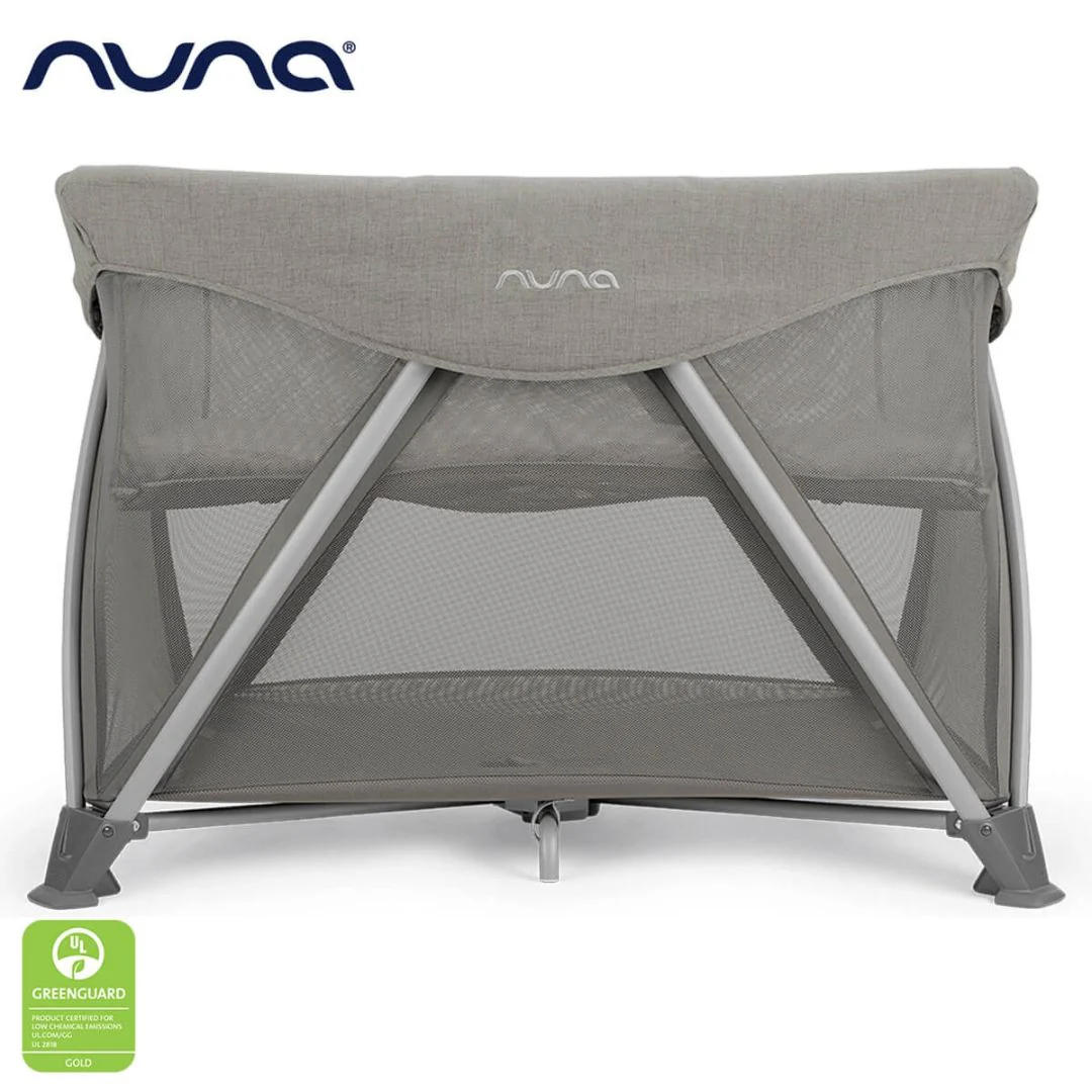 Nuna® Prenosna posteljica Sena™ Aire + rjuha Frost - Image 2