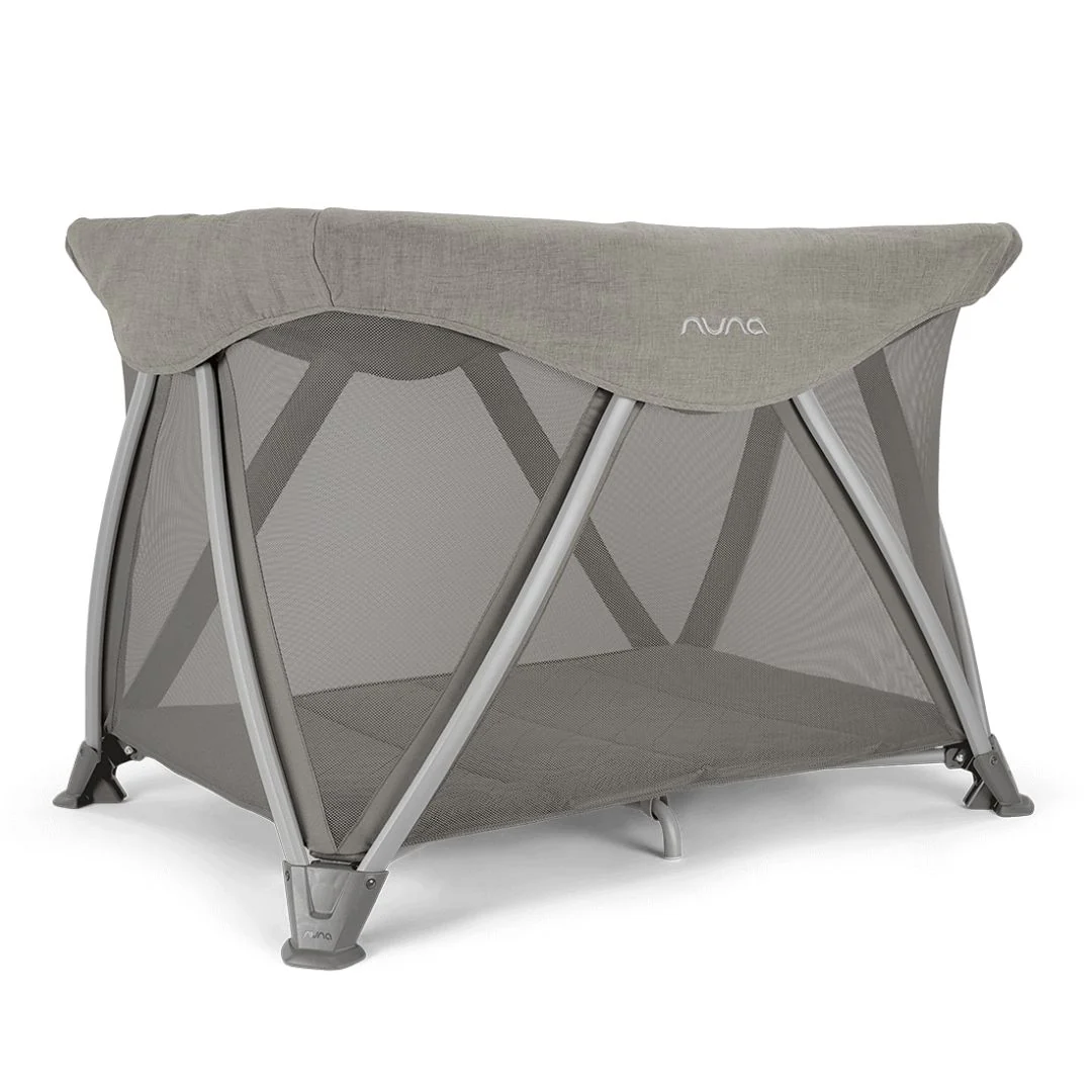 Nuna® Prenosna posteljica Sena™ Aire + rjuha Frost - Image 4