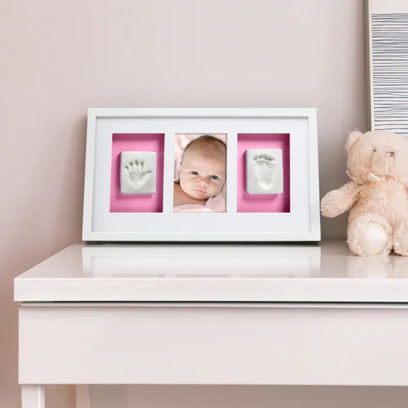 Pearhead® Babyprints Deluxe Wall Frame with Closed Box - Image 4