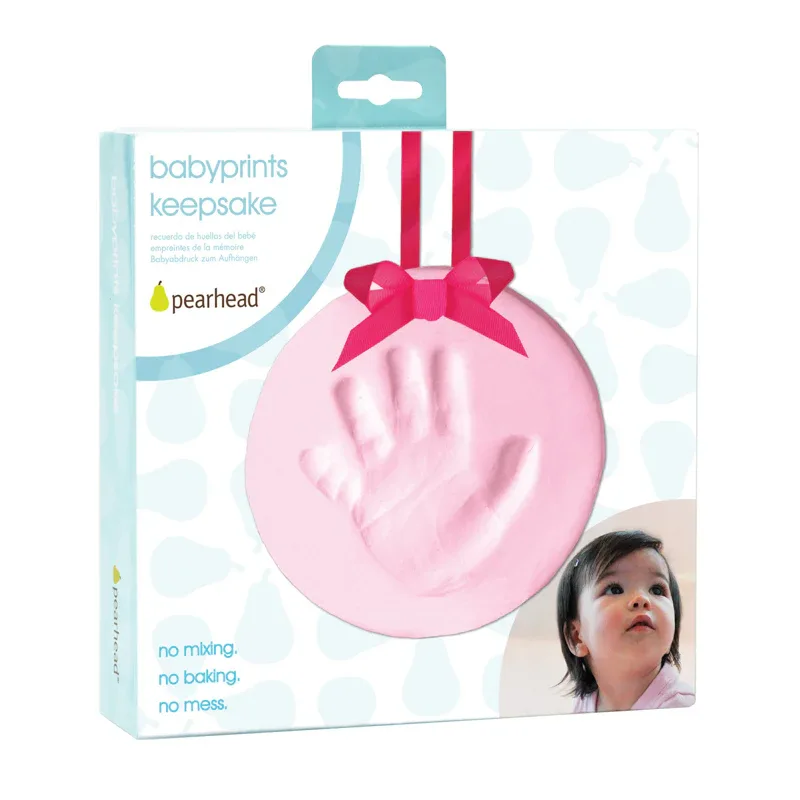 Pearhead® Babyprints keepsake Pink - Image 2