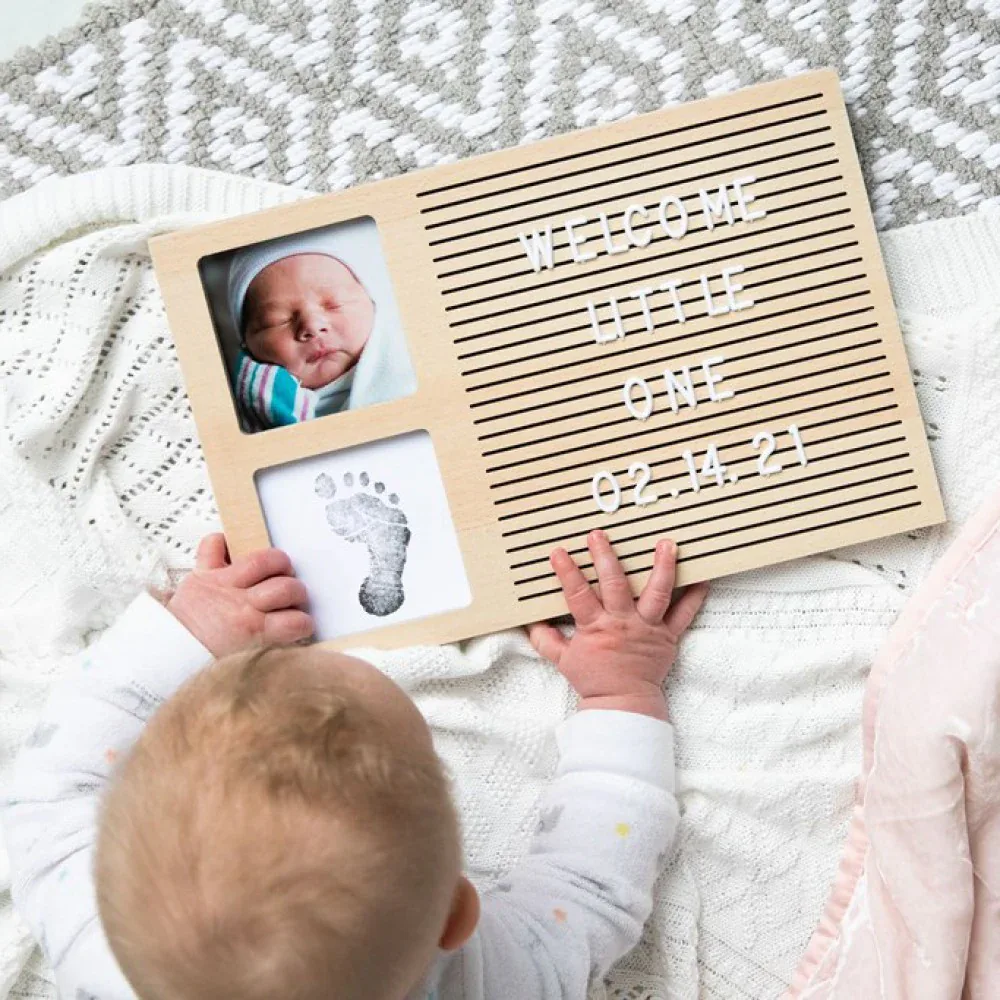 Pearhead® Babyprints Letterboard Photo Frame - Image 7