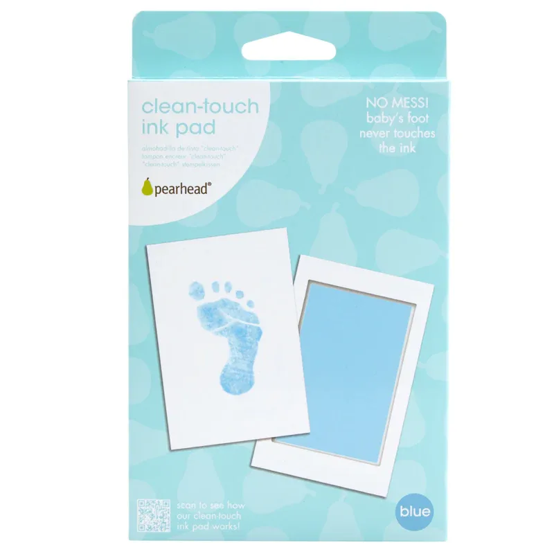Pearhead® Clean-Touch Ink Pad Blue - Image 3