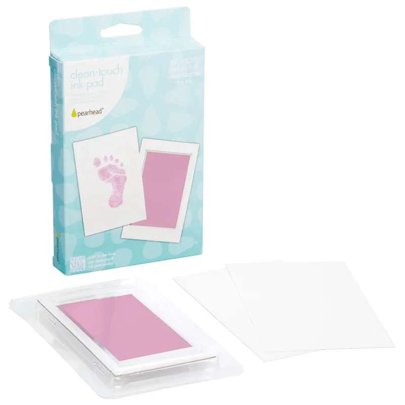 Pearhead® Clean-Touch Ink Pad Pink - Image 3