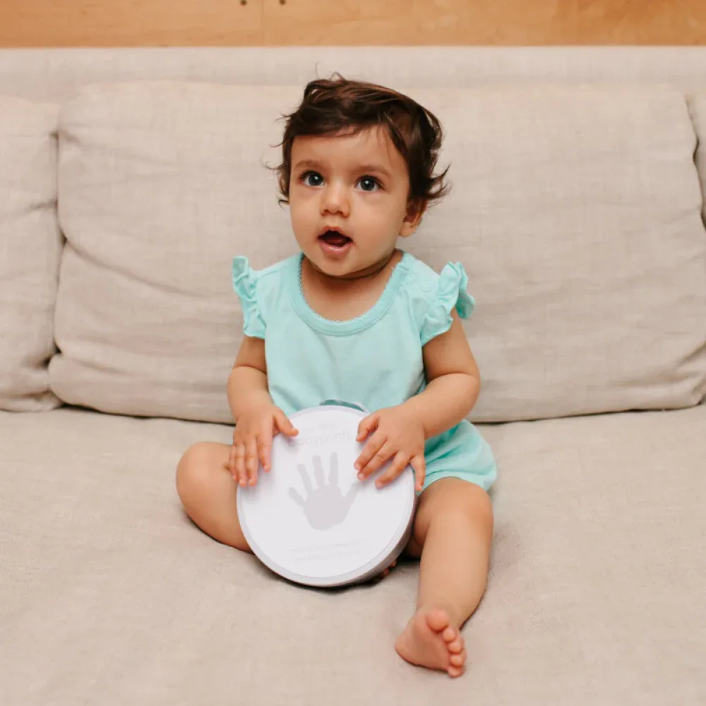 Pearhead® My little babyprints tin Grey - Image 4