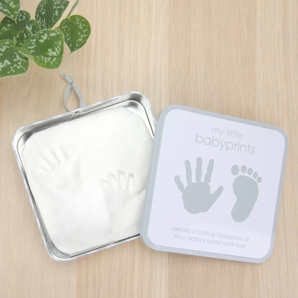Pearhead® My little babyprints tin Square Grey - Image 3