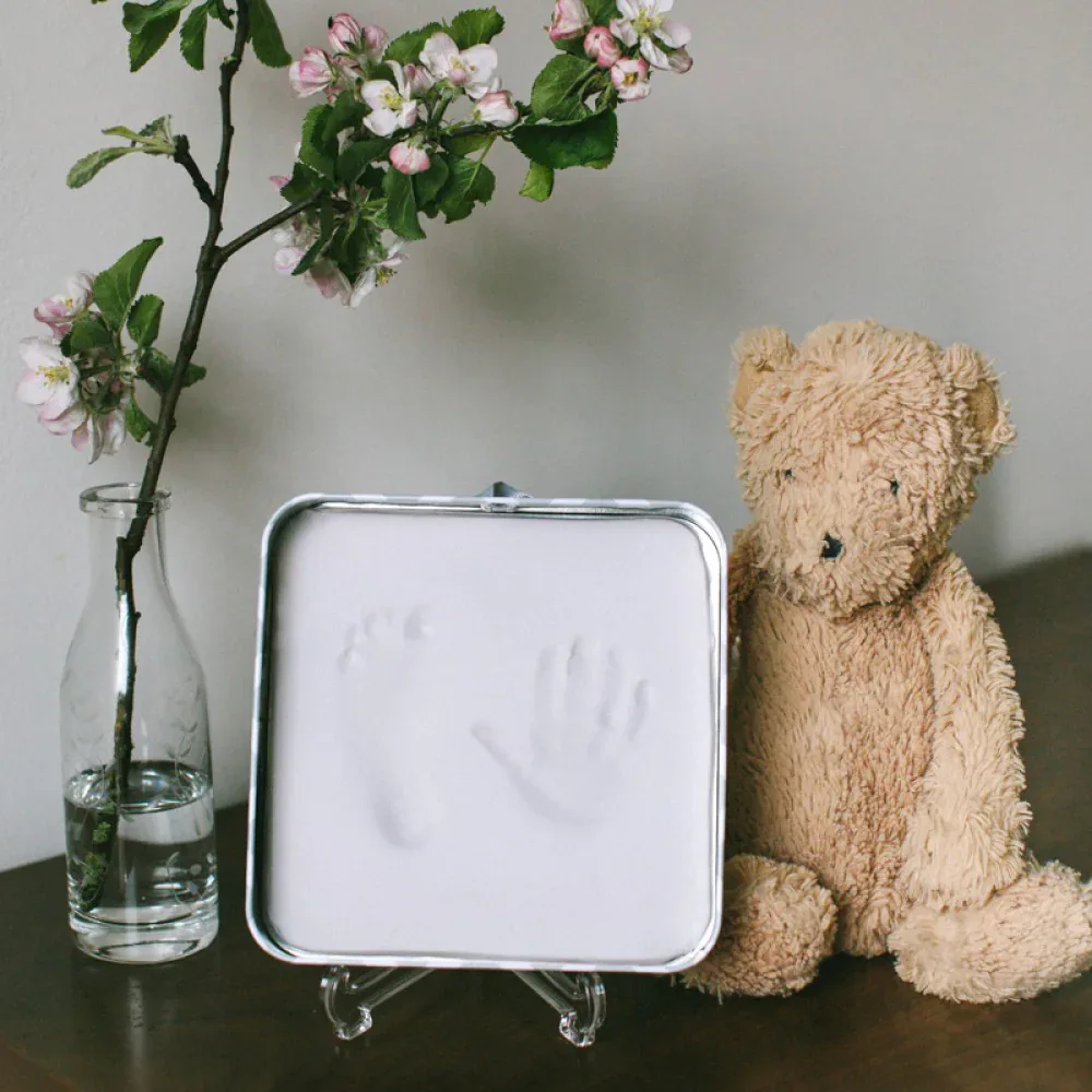 Pearhead® My little babyprints tin Square Grey - Image 4