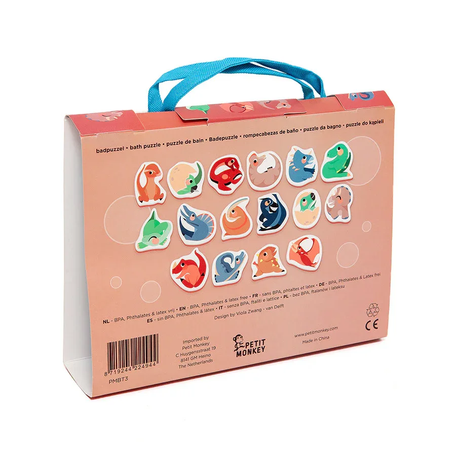 Petit Monkey® Puzzle Bath Dinosaurs - Image 3