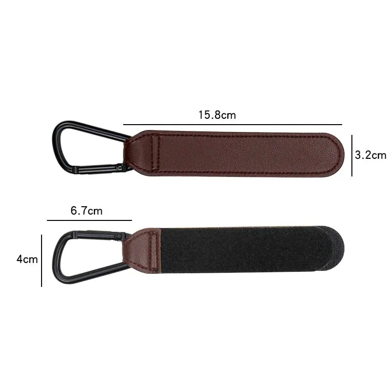 Petite Anna® Stroller Straps for Diaper Bag/Backpack Brown - Image 2