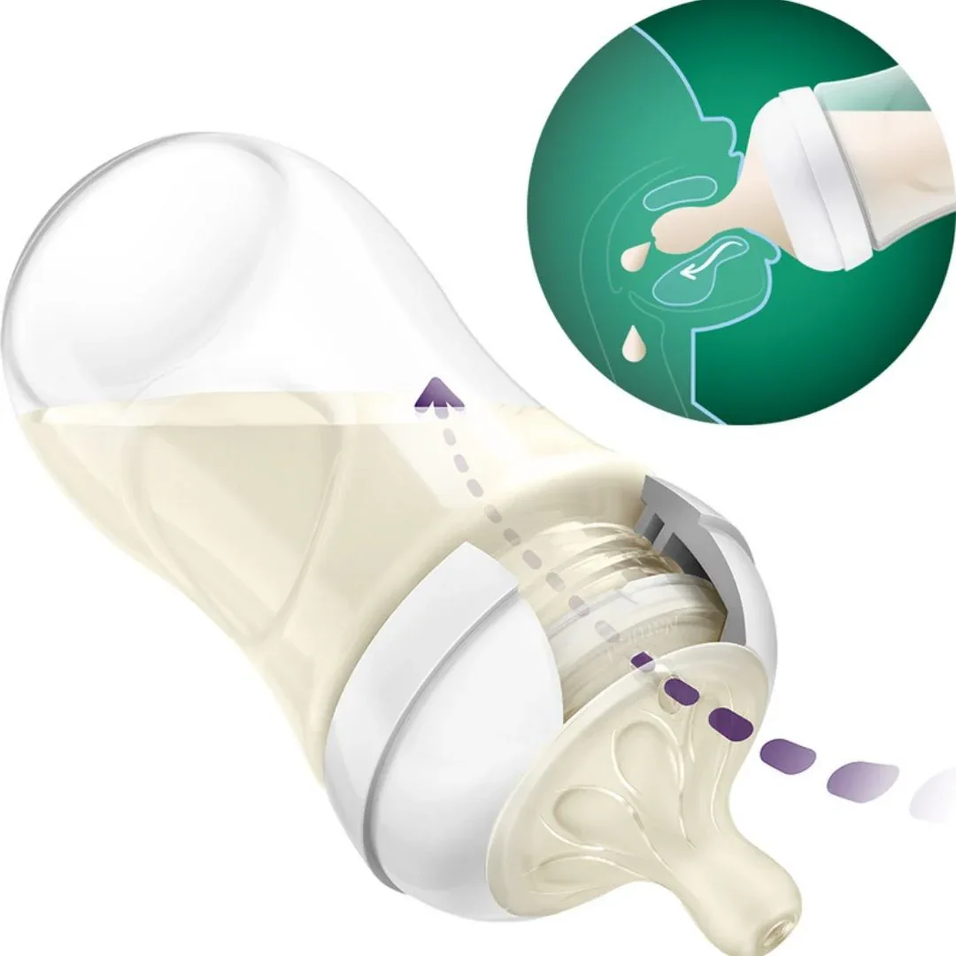 Philips AVENT® Glass baby bottle with teat Natural Response 120ml - Image 4