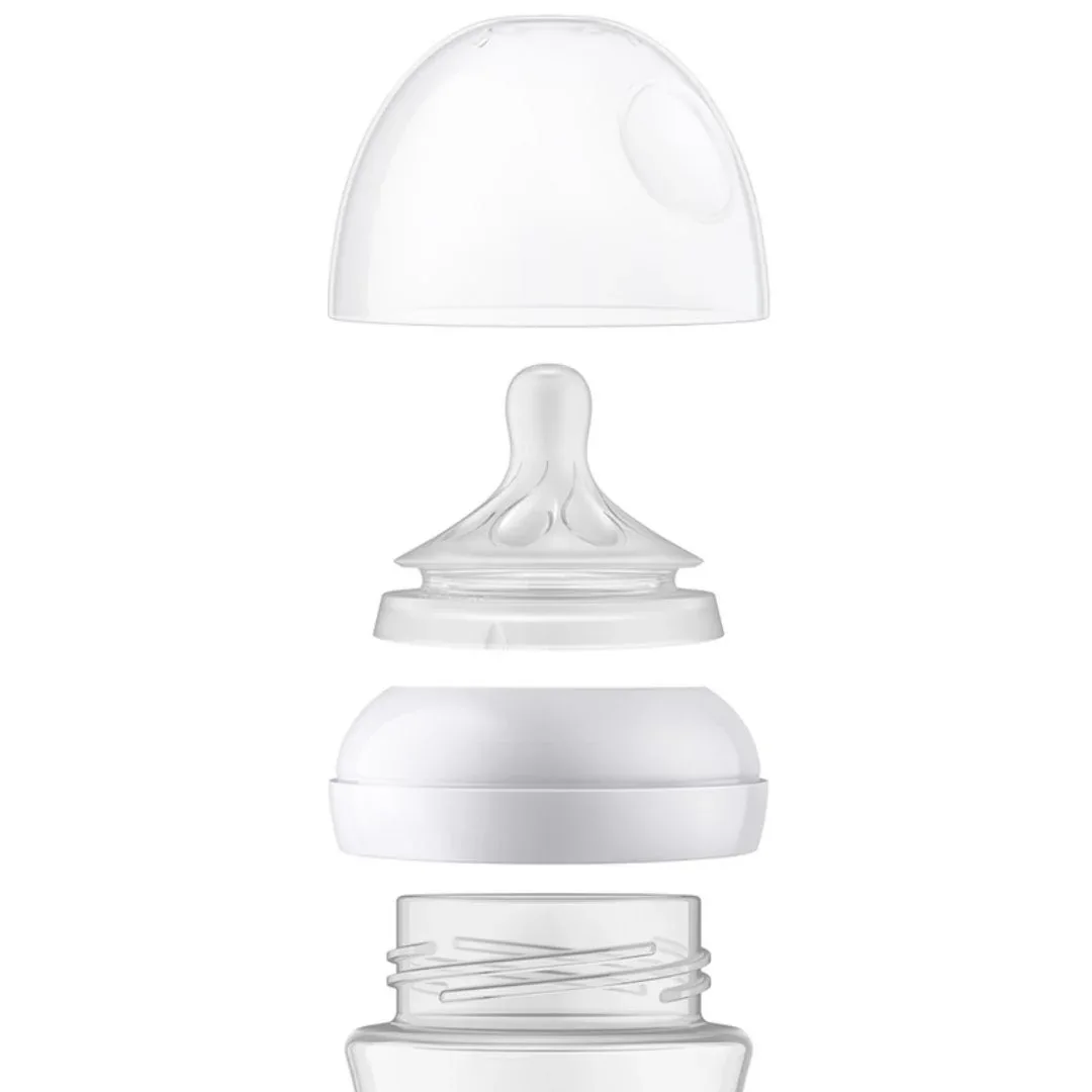 Philips AVENT® Glass baby bottle with teat Natural Response 120ml - Image 5