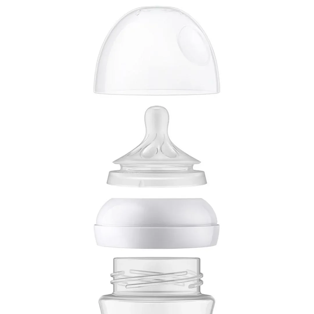 Philips AVENT® Glass baby bottle with teat Natural Response 240ml - Image 4