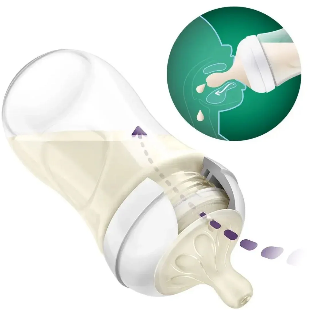 Philips AVENT® Glass baby bottle with teat Natural Response 240ml - Image 5