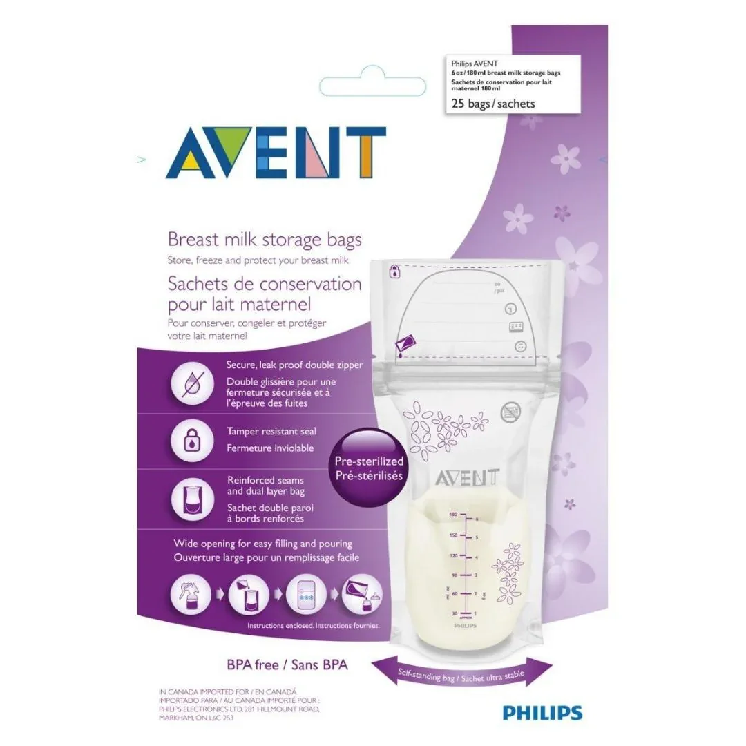 Philips AVENT® Milk Storage Bags 180ml 25 pcs - Image 3