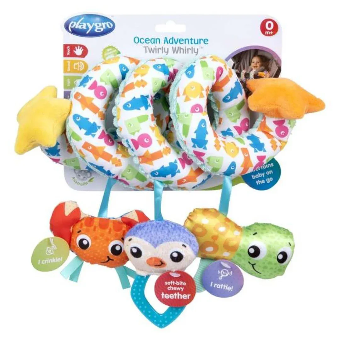 Playgro® Activity Spiral Twirly Whirly Ocean - Image 2