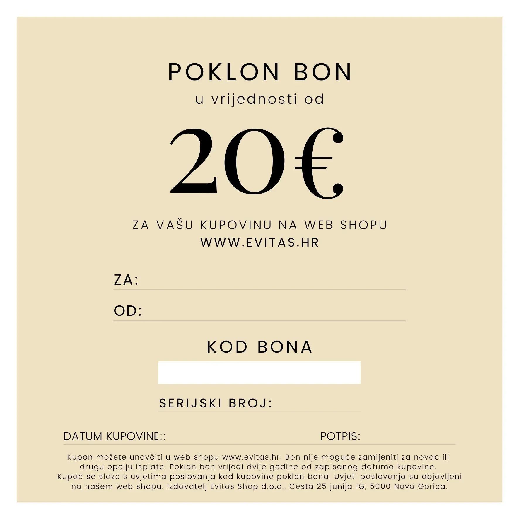 POKLON BON Evitas - Image 6