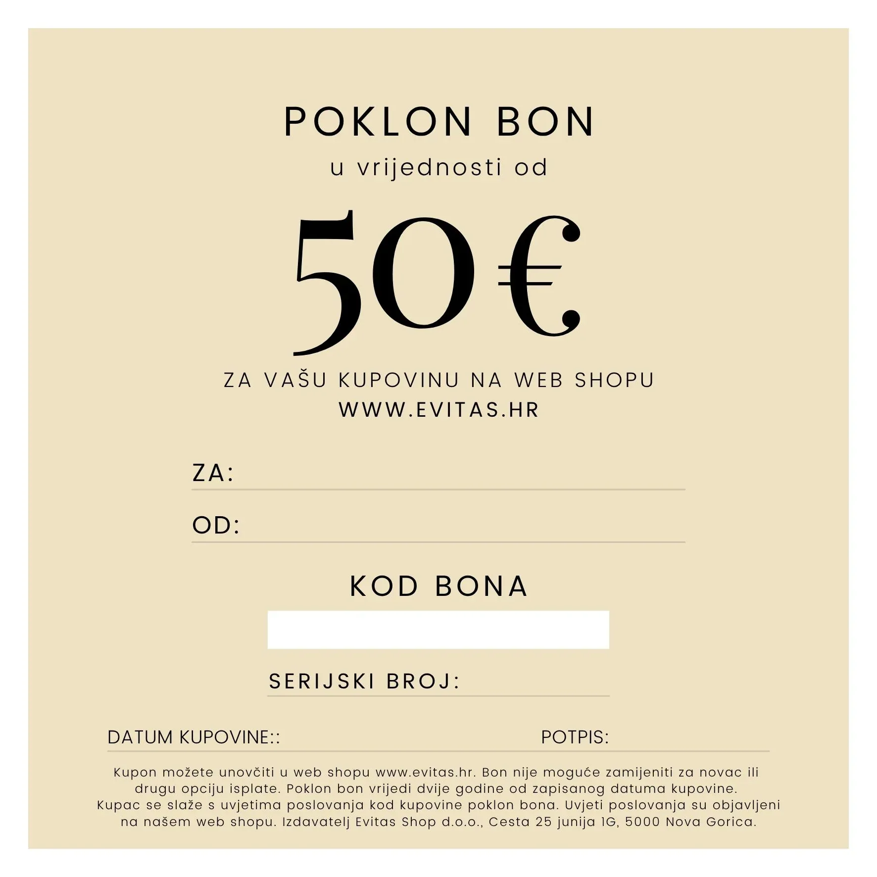 POKLON BON Evitas - Image 7