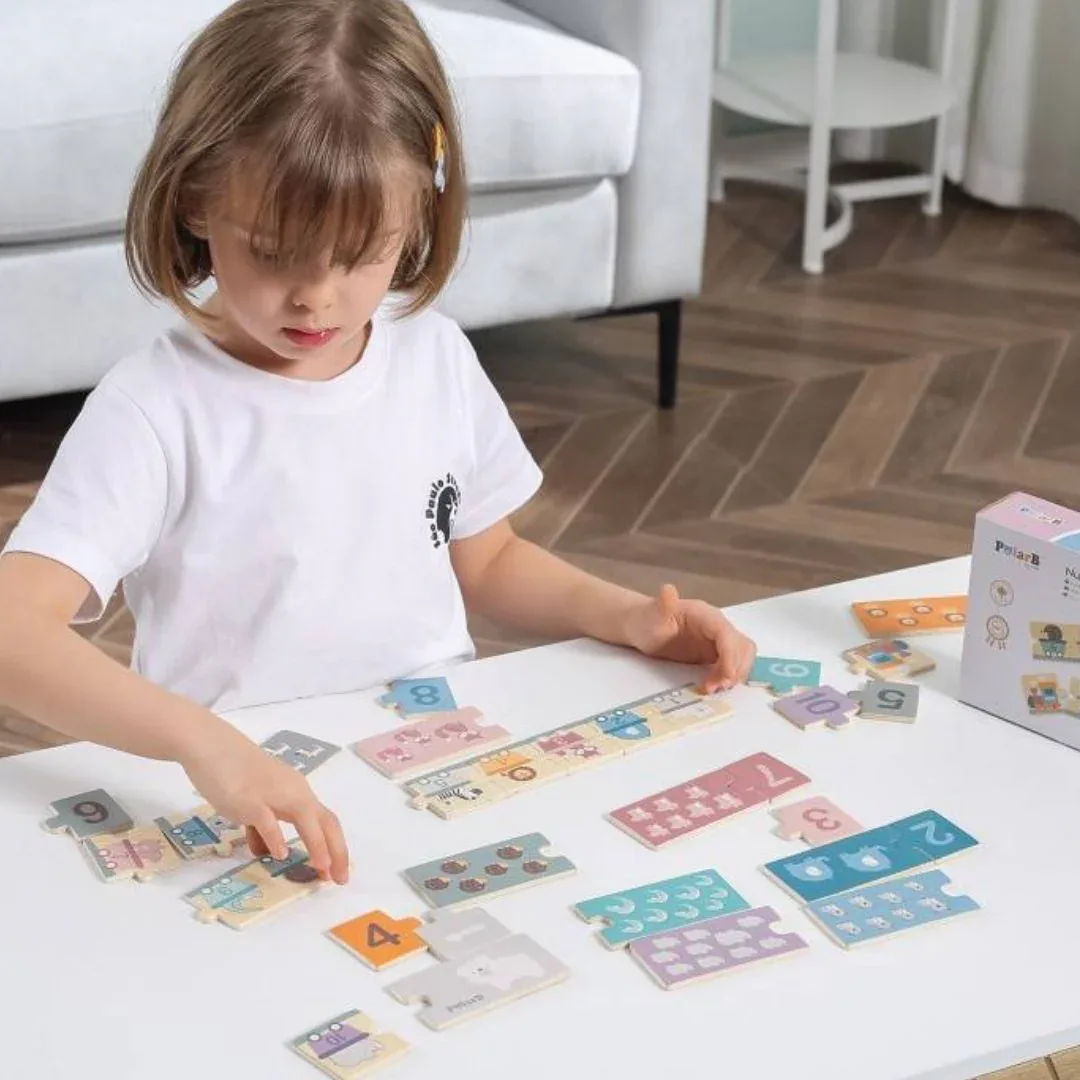 PolarB® Wooden Puzzle Numbers - Image 5