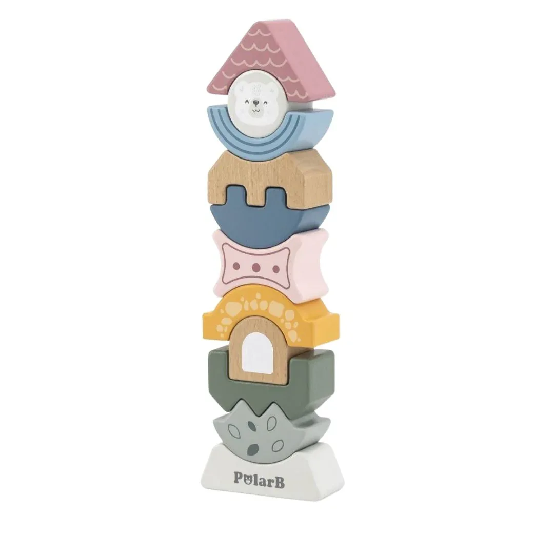 PolarB® Wooden stacker Tower - Image 2
