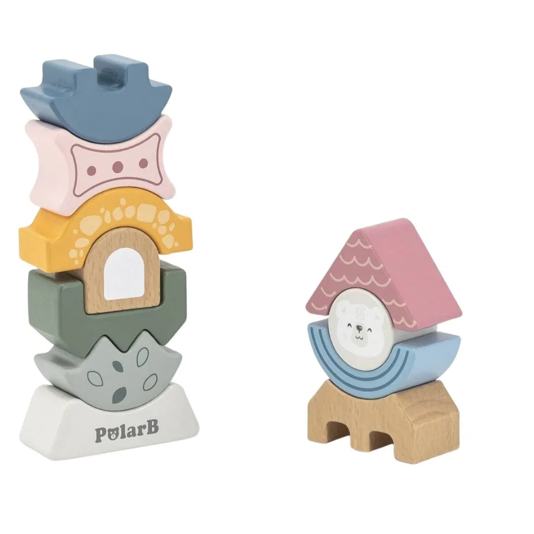 PolarB® Wooden stacker Tower - Image 3