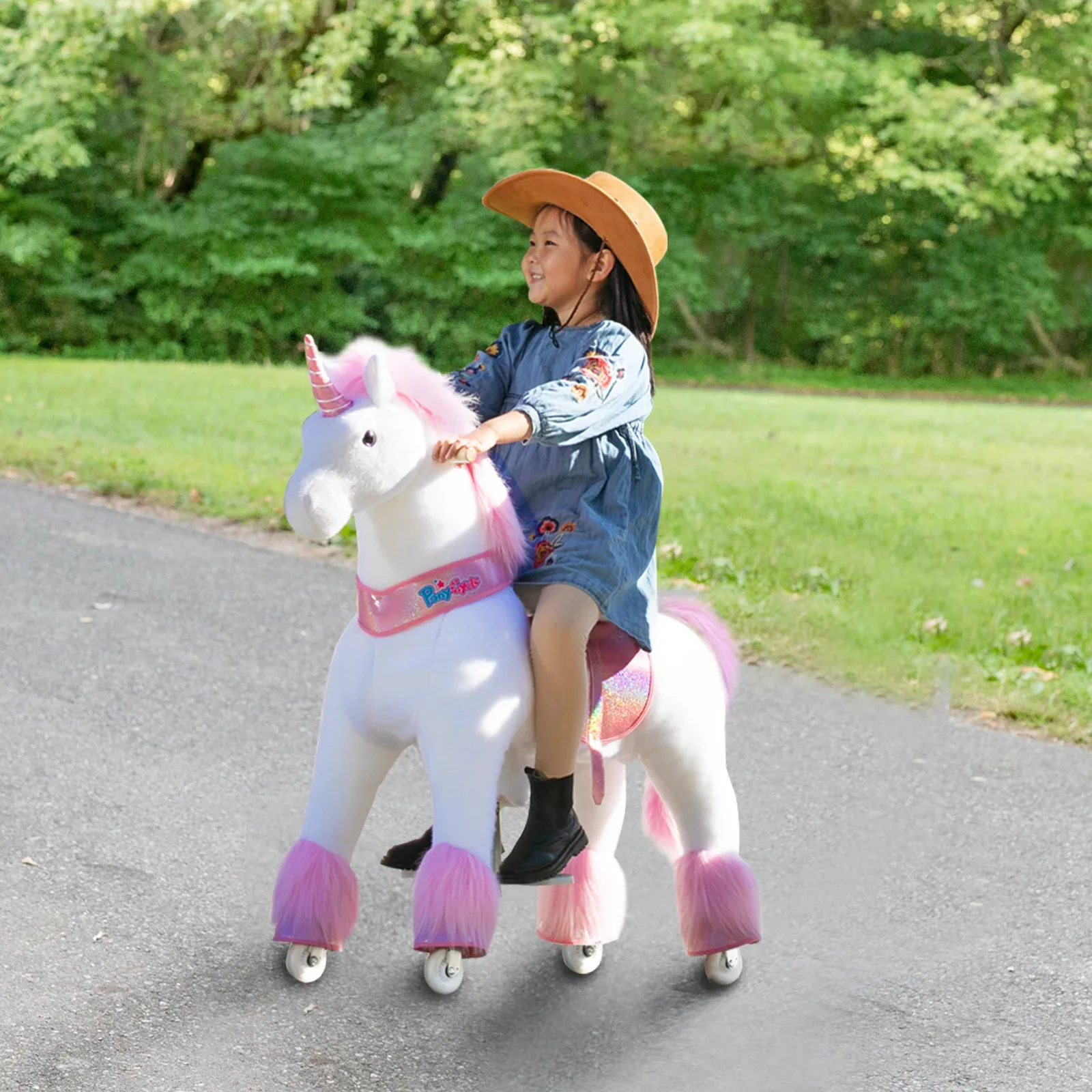 PonyCycle® Horse on the wheels - Pink Unicorn (7+Y) - Image 7