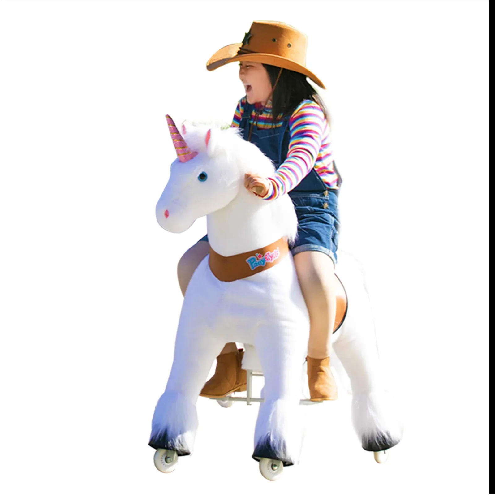 PonyCycle® Horse on the wheels - White Unicorn (7+Y) - Image 5