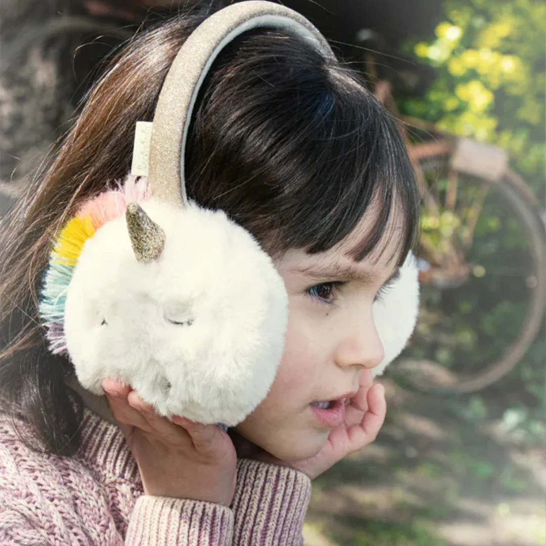 Rockahula® Earmuffs with Adjustable Band Rainbow Unicorn - Image 2