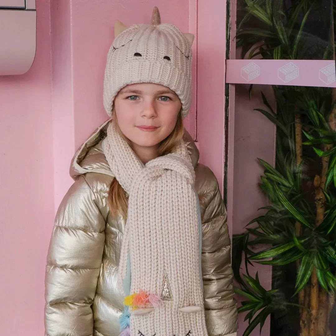 Rockahula® Knitted Scarf Rainbow Unicorn (3-10 Y) - Image 2