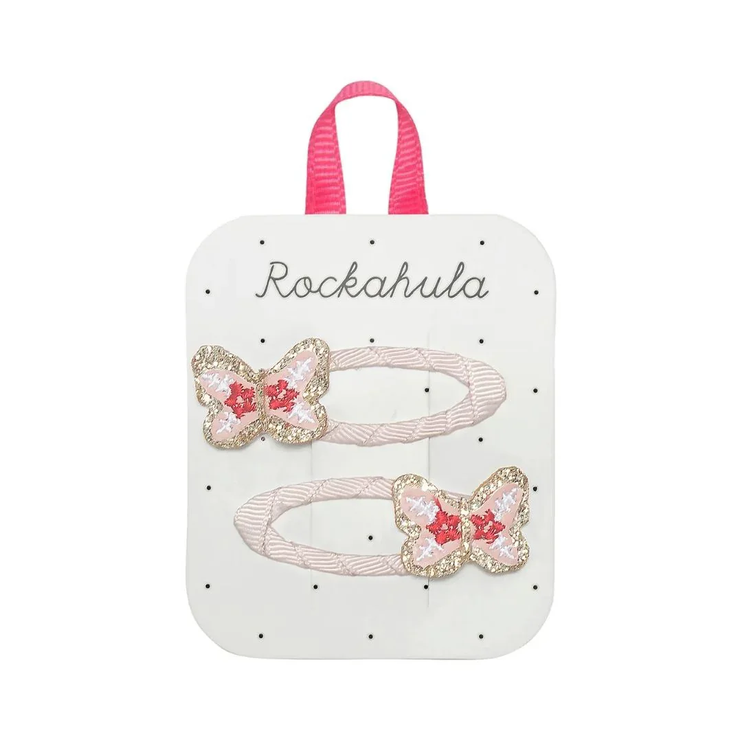 Rockahula® Set of 2 Clips Folksy Butterfly