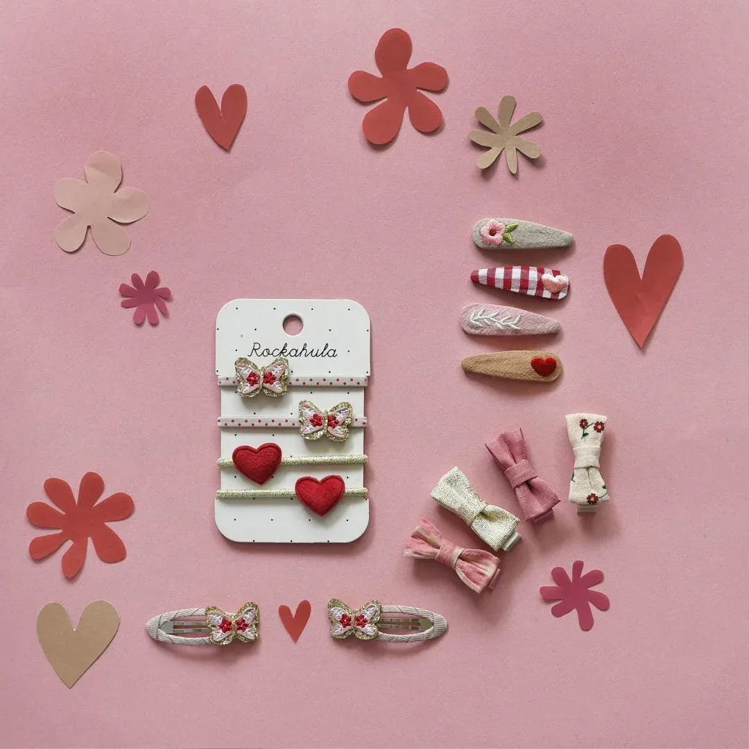 Rockahula® Set of Clips Wildflower Mini Bow - Image 3