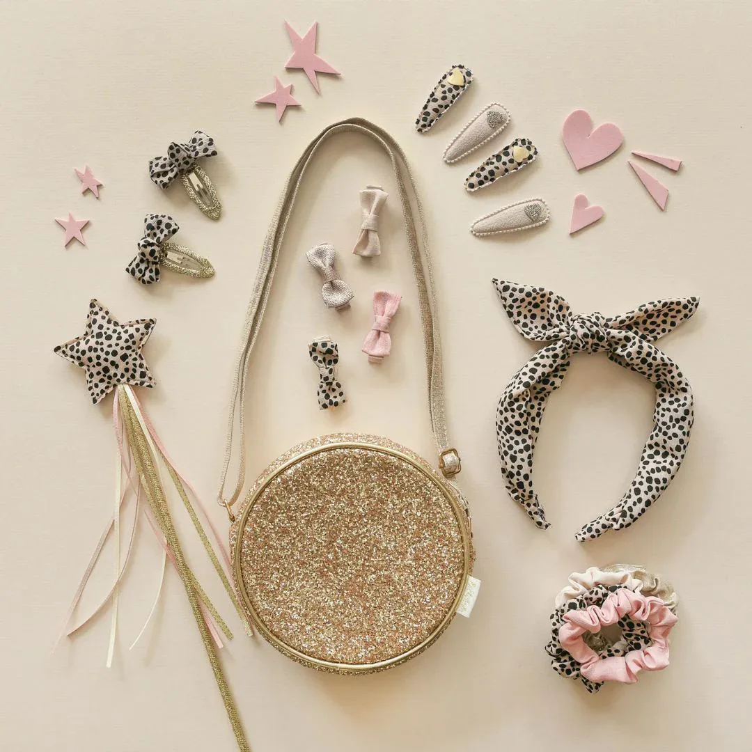 Rockahula® Set of Clips Leopard Love Twisty Bow - Image 2