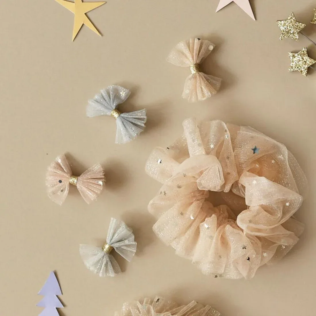 Rockahula® Set of Clips Sparkle Tulle Mini Bow - Image 3