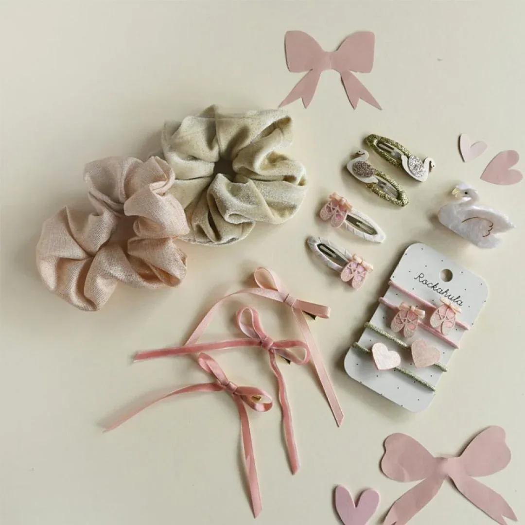 Rockahula® Set of Clips Very Cutesy Long Bow - Image 2