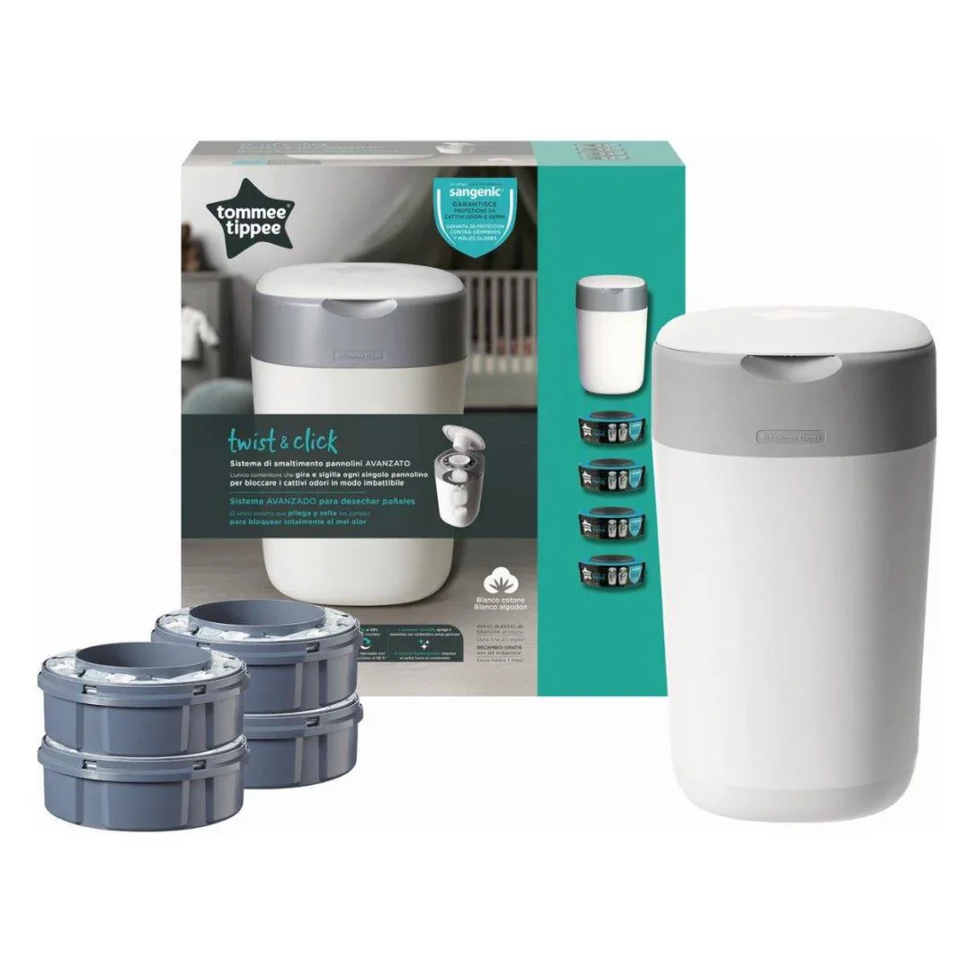 Sangenic® Nappy Disposal System Twist&Click + 4 refills - Image 3