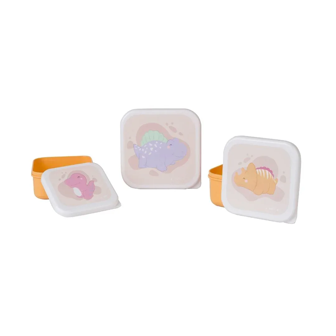 Saro Baby® Set of 3 lunch boxes - Mustard - Image 2