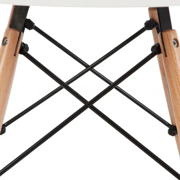 EM Furniture Scandinavian Inspired Kid's Table White - Image 4