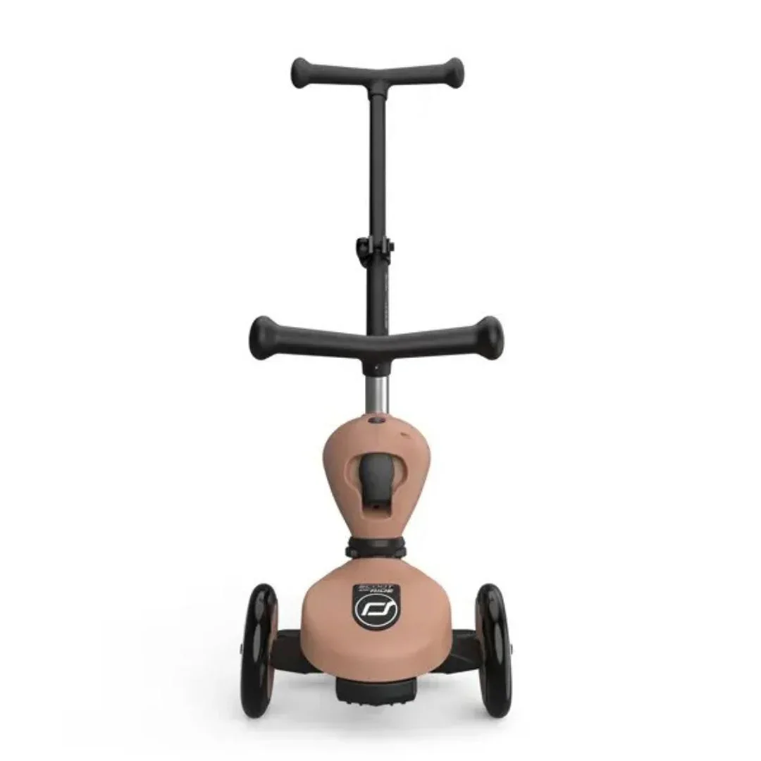 Scoot & Ride® Highwaykick 1 – 2-in-1 Balance Bike & Scooter Mocha - Image 6