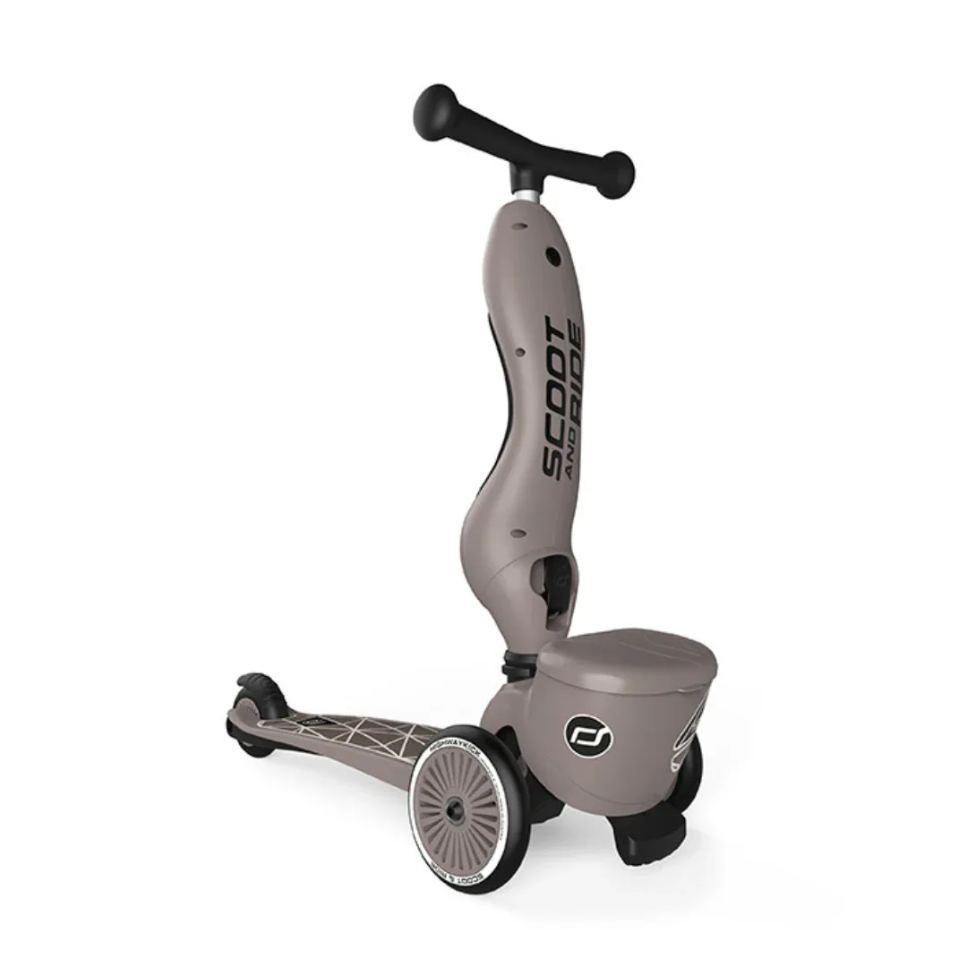 Scoot & Ride® Highwaykick 1 Lifestyle Brown Lines - Image 10