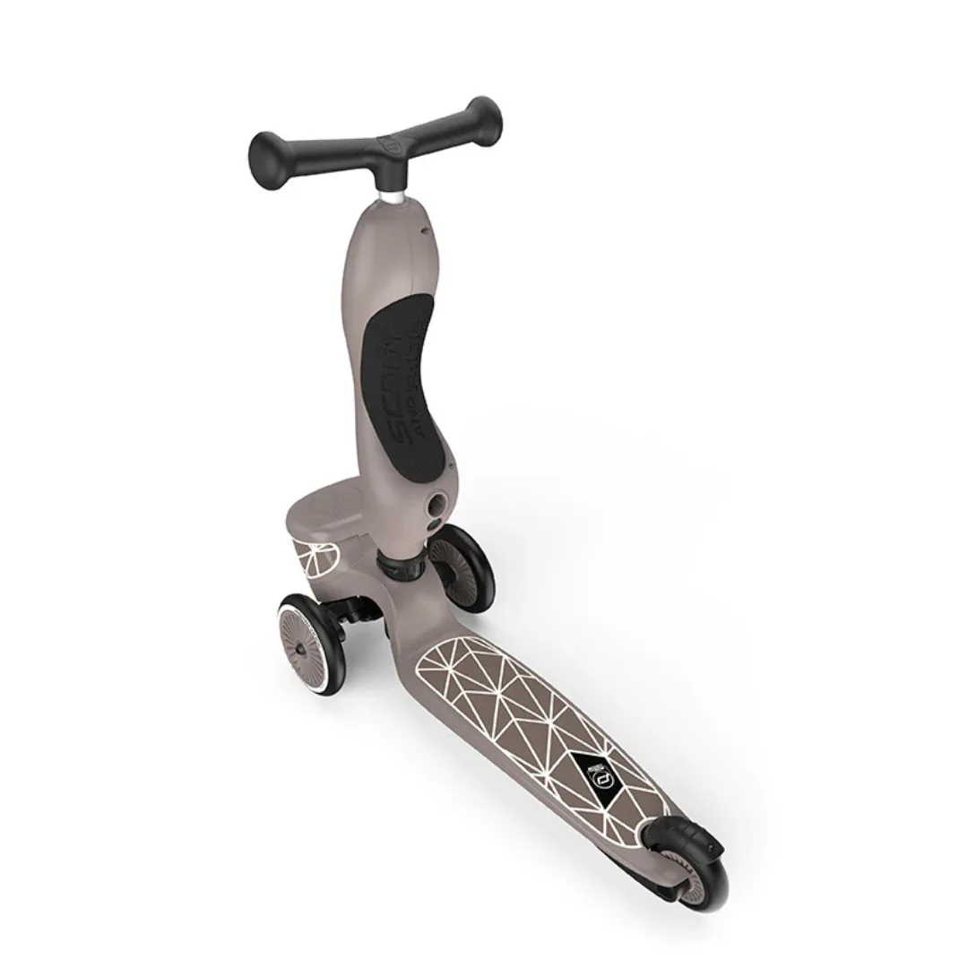 Scoot & Ride® Highwaykick 1 Lifestyle Brown Lines - Image 12
