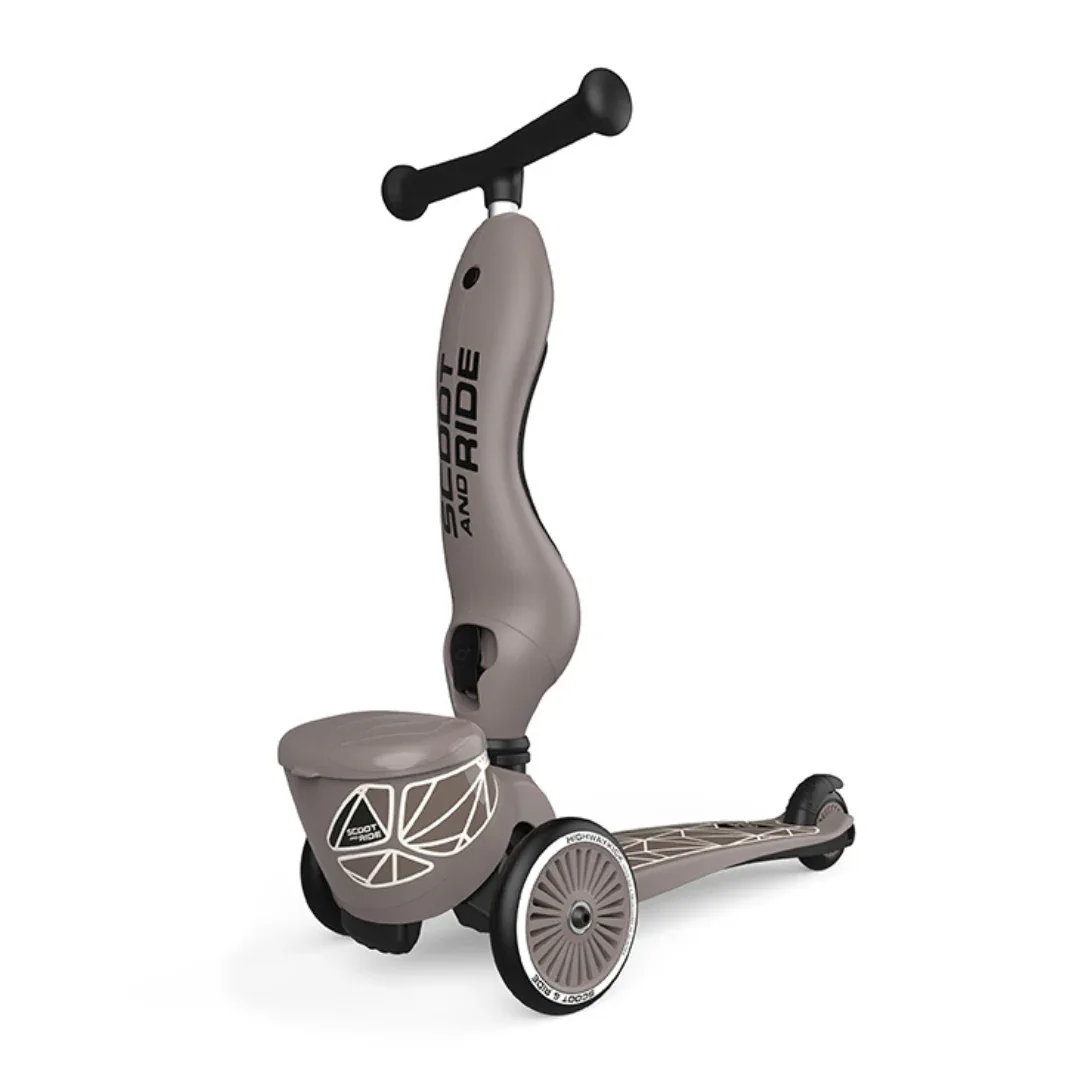 Scoot & Ride® Highwaykick 1 Lifestyle Brown Lines - Image 13