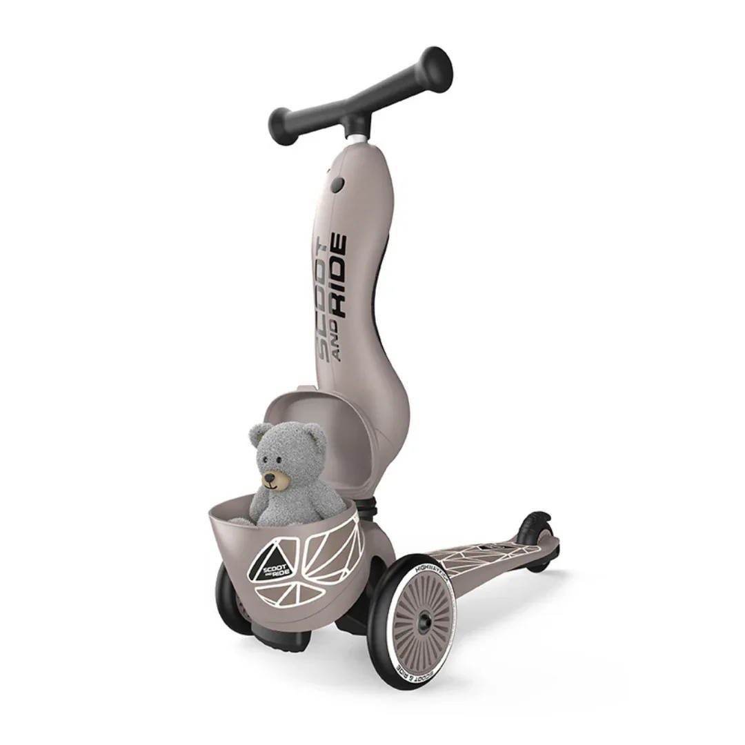 Scoot & Ride® Highwaykick 1 Lifestyle Brown Lines - Image 14