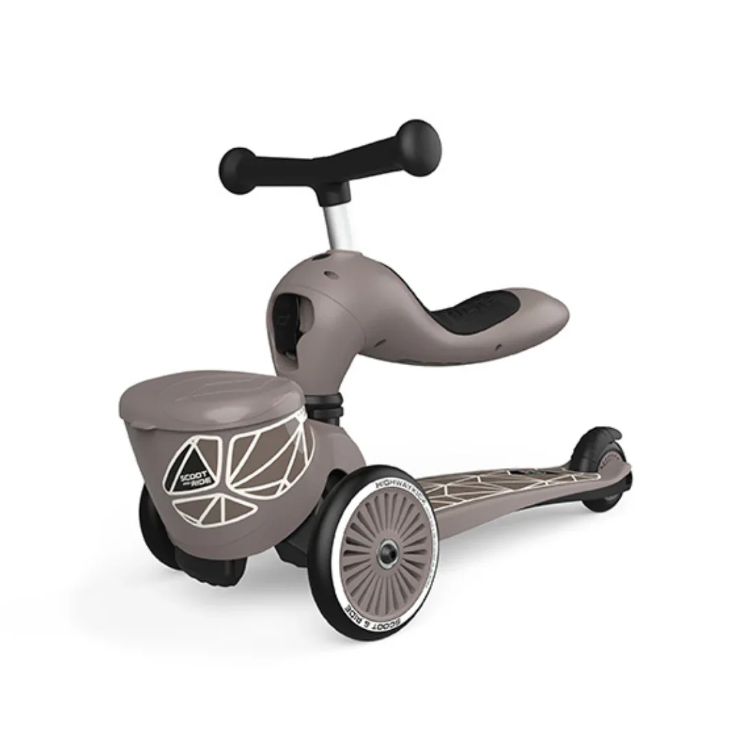 Scoot & Ride® Highwaykick 1 Lifestyle Brown Lines - Image 4