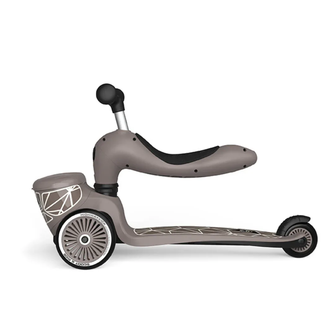 Scoot & Ride® Highwaykick 1 Lifestyle Brown Lines - Image 6