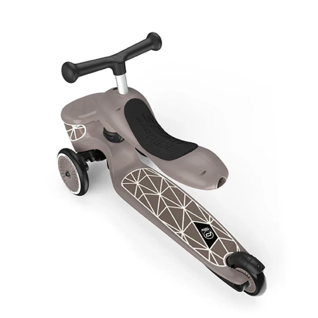 Scoot & Ride® Highwaykick 1 Lifestyle Brown Lines - Image 7