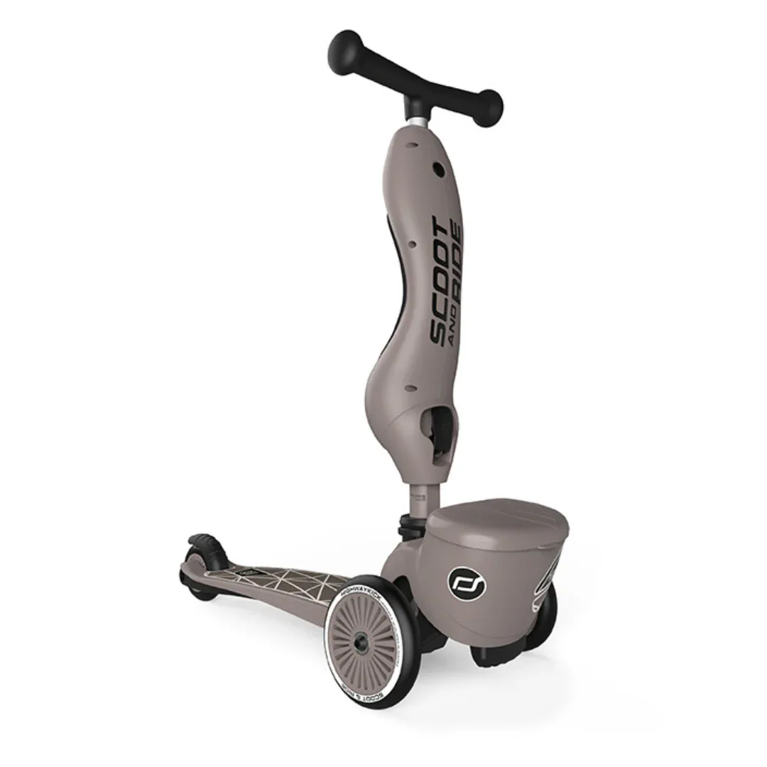 Scoot & Ride® Highwaykick 1 Lifestyle Brown Lines - Image 8