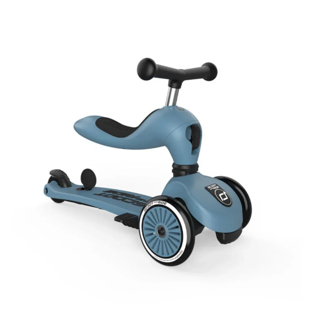 Scoot & Ride® Highwaykick 1 Push and Go Wildberry - Image 6