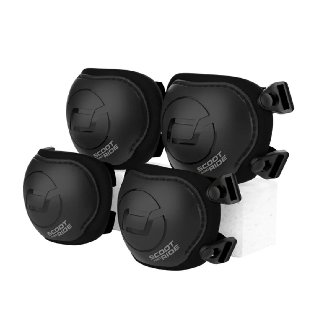 Scoot & Ride® Protective gear set S Black/Ash - Image 2