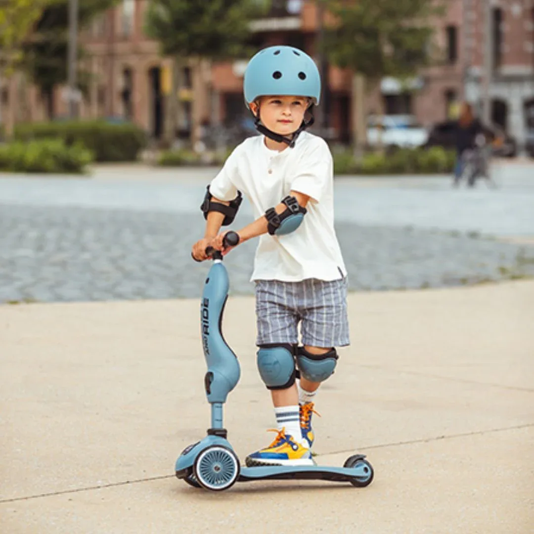 Scoot & Ride® Protective gear set XXS Steel - Image 4