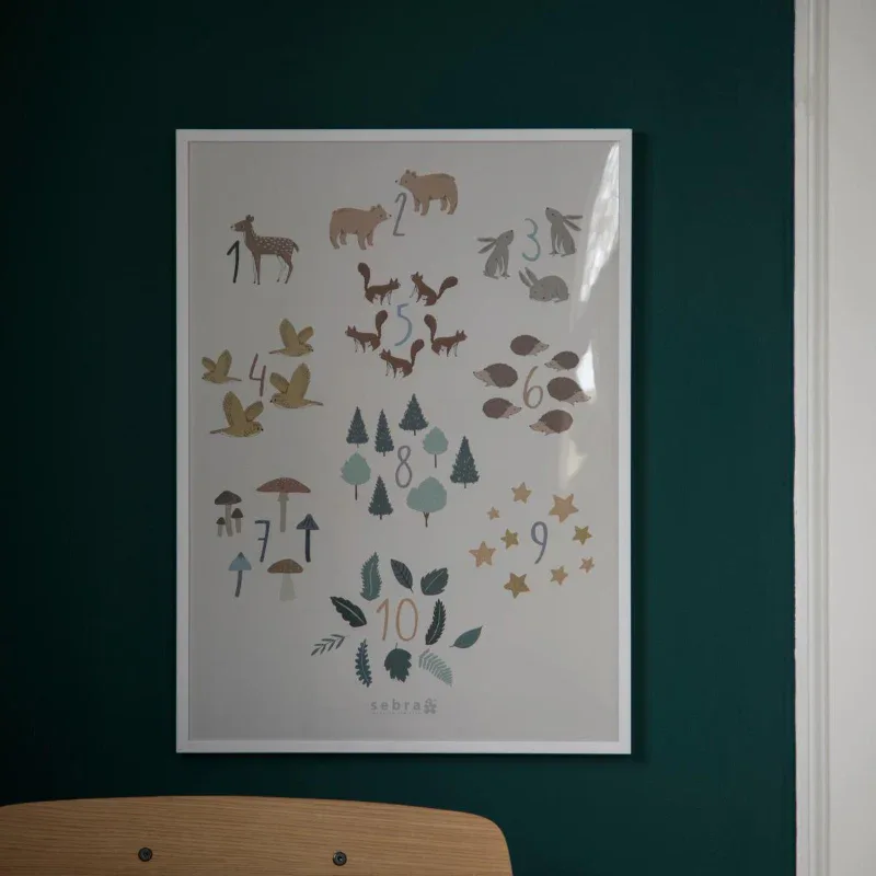 Sebra® Poster numbers 1-10 Nightfall - Image 2